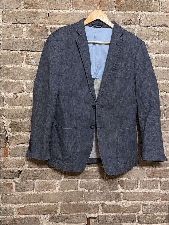 Calvin Klein Other - Calvin Klein Slate Gray Two-Button Sport Coat